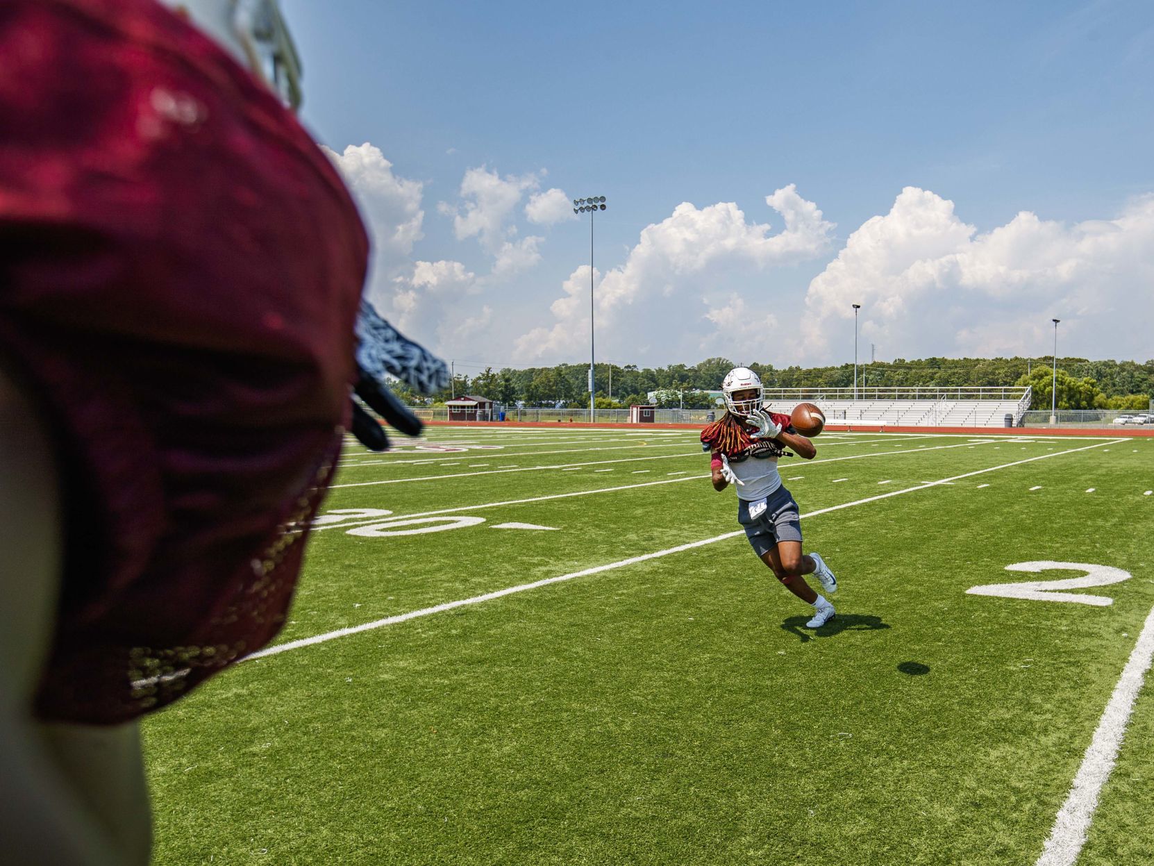 Pleasantville Football Practice